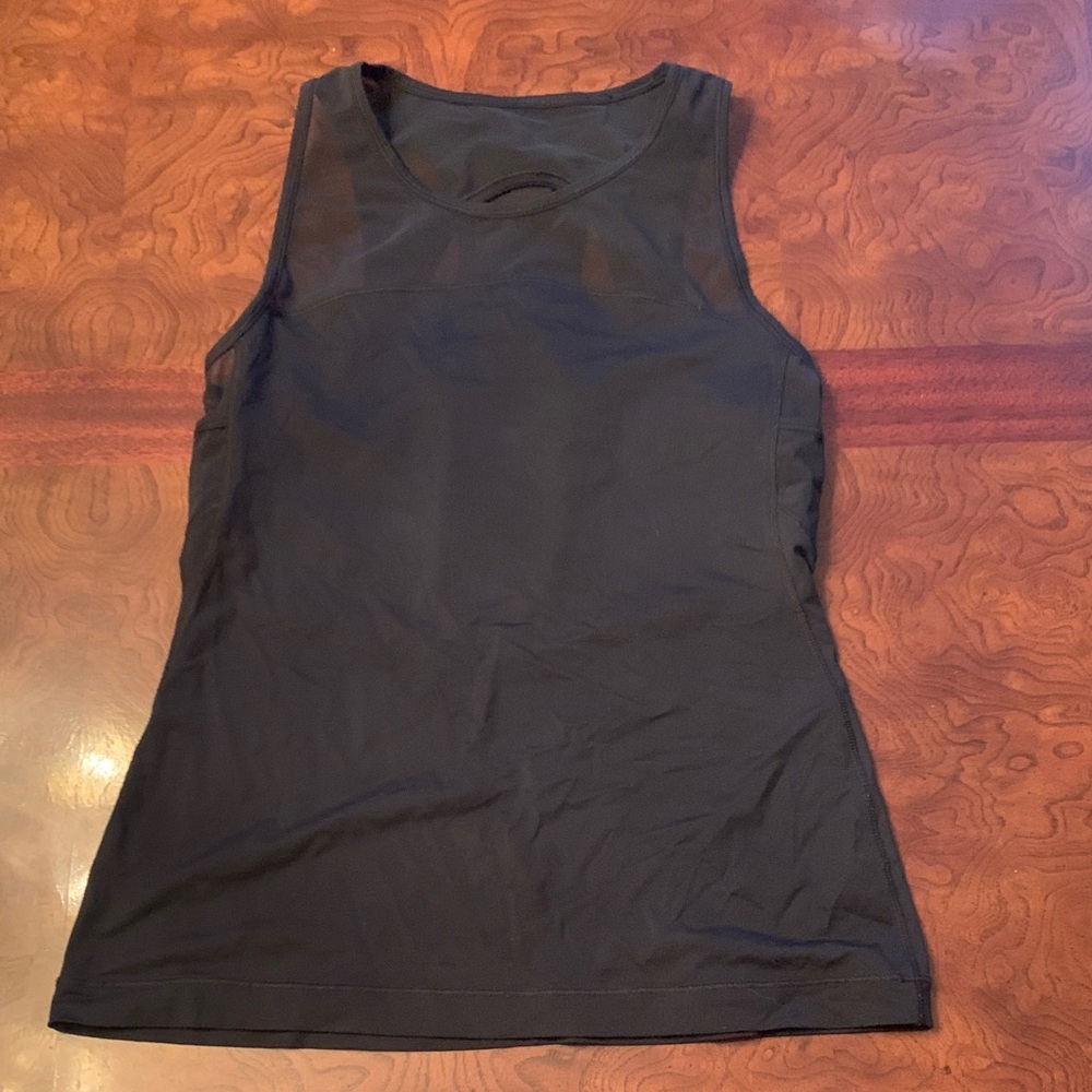 lululemon athletica Black Performance Tank Top